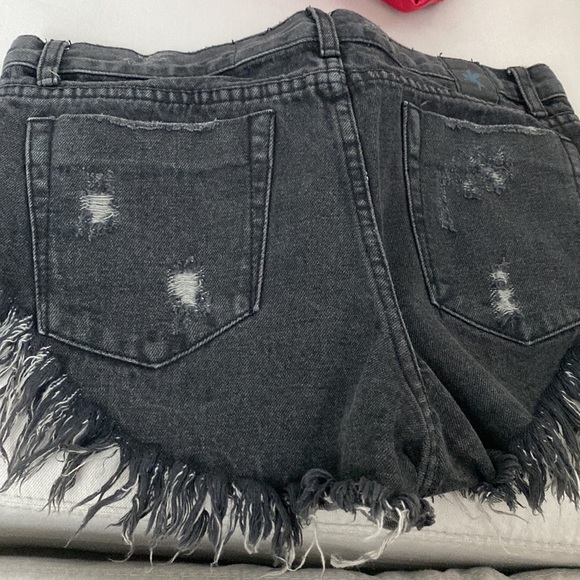 One Teaspoon frayed distressed Rollers size 26 fun fabric & ribbon festival - Picture 4 of 6